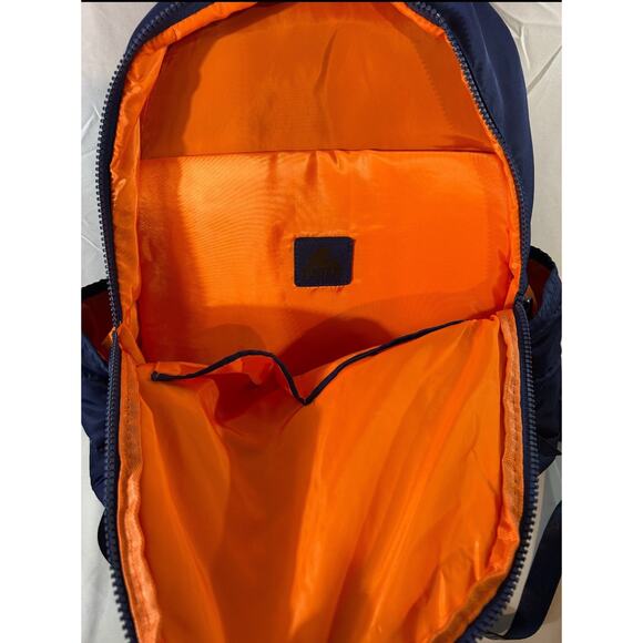 Pajar Twill Dome Quilted Puff Backpack Navy Laptop Pocket. - Picture 5 of 7